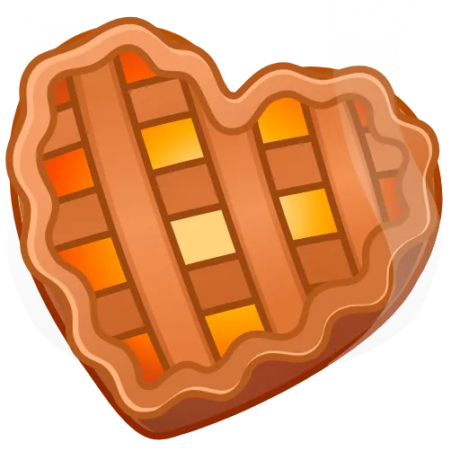 🎁 Эмодзи «Cookie Heart >» для Telegram