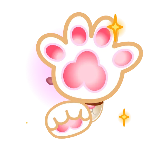 Стикерпак Cookie Heart > для Telegram