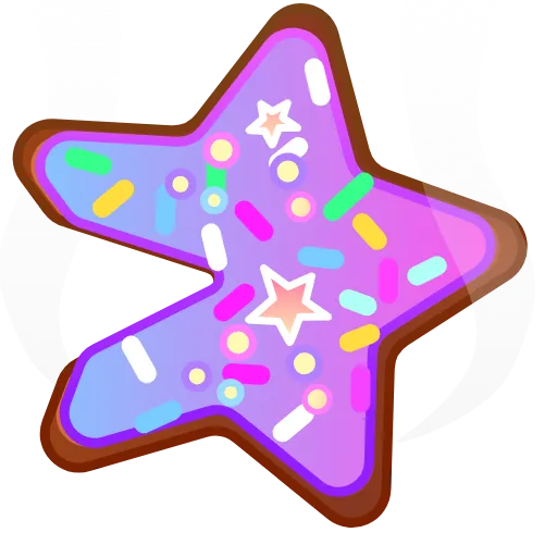 🎁 Эмодзи «Cookie Heart >» для Telegram