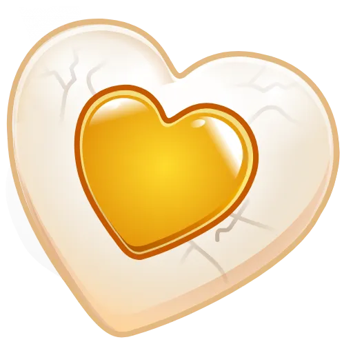 🎁 Эмодзи «Cookie Heart >» для Telegram