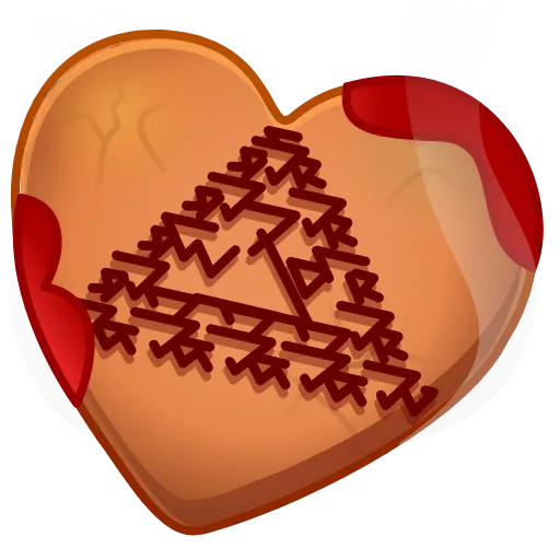 🎁 Эмодзи «Cookie Heart >» для Telegram