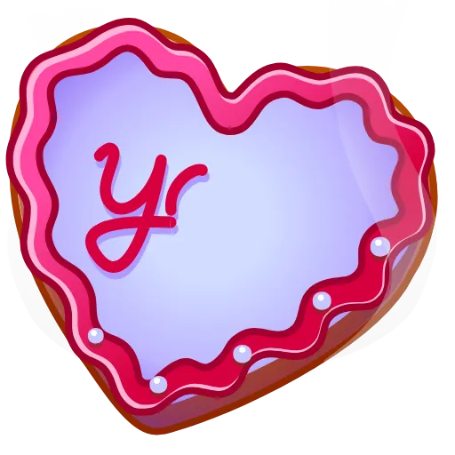 🎁 Эмодзи «Cookie Heart >» для Telegram