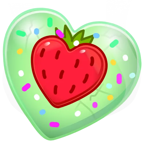 🎁 Эмодзи «Cookie Heart >» для Telegram