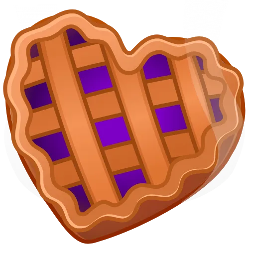 🎁 Эмодзи «Cookie Heart >» для Telegram