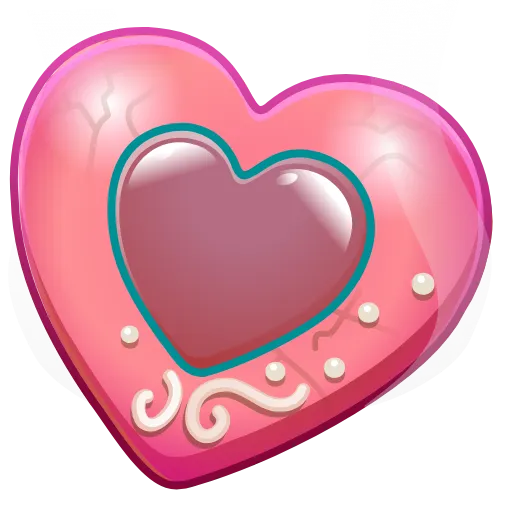 🍪 Эмодзи «Cookie Heart» для Telegram