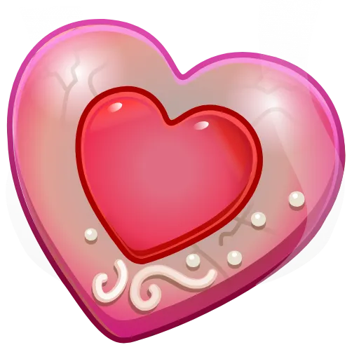 🍪 Эмодзи «Cookie Heart» для Telegram