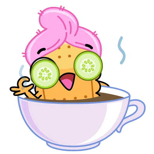 🛀 Стикер «Печенька» для Telegram