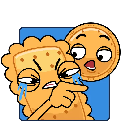 😡 Стикер «Печенька» для Telegram