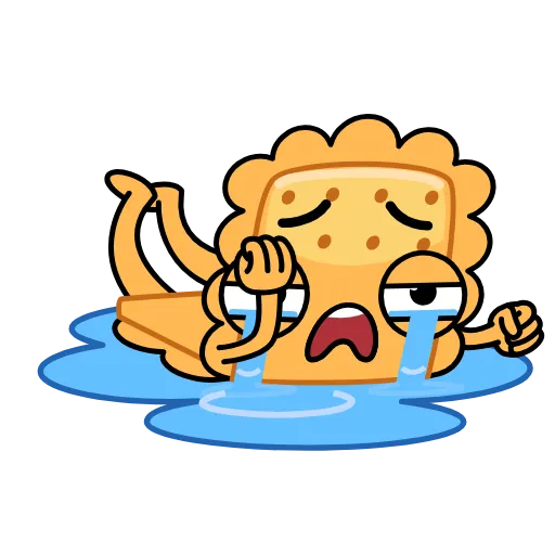 😭 Стикер «Печенька» для Telegram