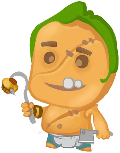 🌰 Стикер «Печенька Пикабу ч. 2 Cookie stickers. pt. 2» для Telegram