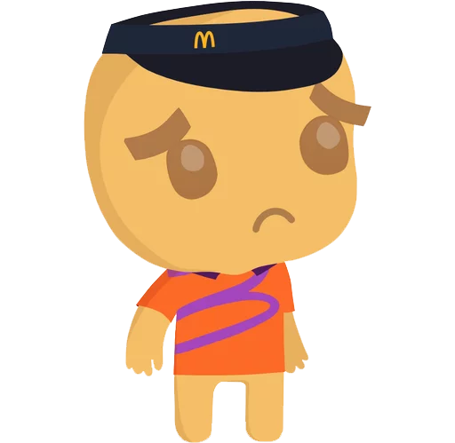 😟 Стикер «Печенька Пикабу ч. 2 Cookie stickers. pt. 2» для Telegram