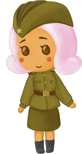 👩 Стикер «Печенька Пикабу ч. 2 Cookie stickers. pt. 2» для Telegram