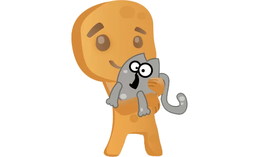 😼 Стикер «Печенька Пикабу ч. 2 Cookie stickers. pt. 2» для Telegram