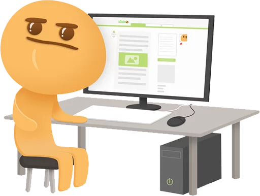💻 Стикер «Печенька Пикабу ч. 2 Cookie stickers. pt. 2» для Telegram