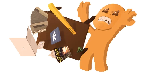 😡 Стикер «Печенька Пикабу ч. 2 Cookie stickers. pt. 2» для Telegram