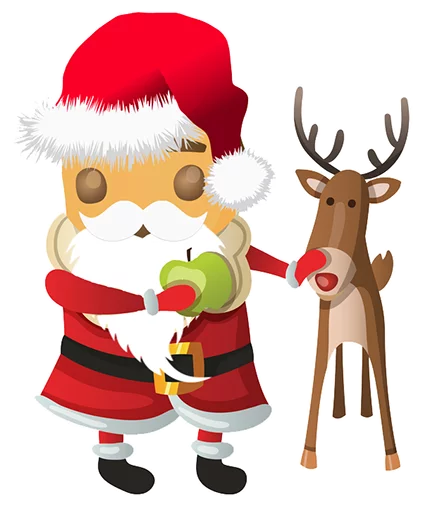 🎅 Стикер «Печенька Пикабу ч. 2 Cookie stickers. pt. 2» для Telegram