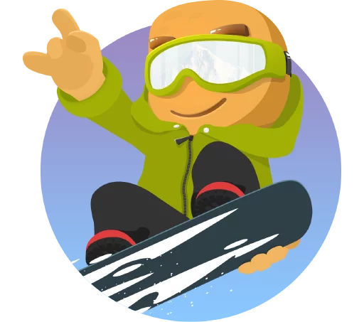 🏂 Стикер «Печенька Пикабу ч. 2 Cookie stickers. pt. 2» для Telegram