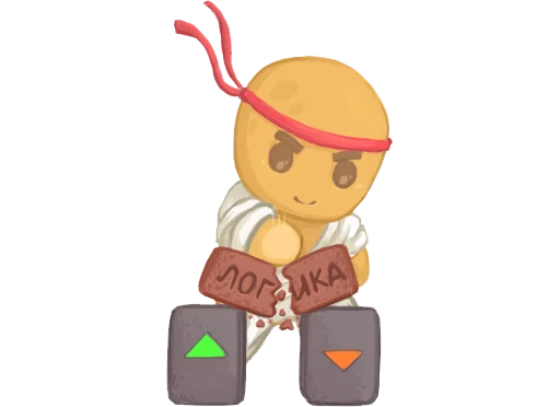 👊 Стикер «Печенька Пикабу ч. 2 Cookie stickers. pt. 2» для Telegram
