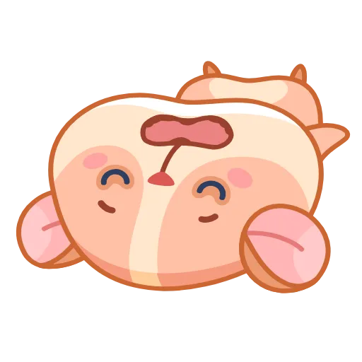 😴 Стикер «Хомячок Коржик» для Telegram