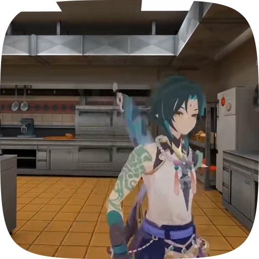 👋 Стикер «Cooking with Xiao» для Telegram