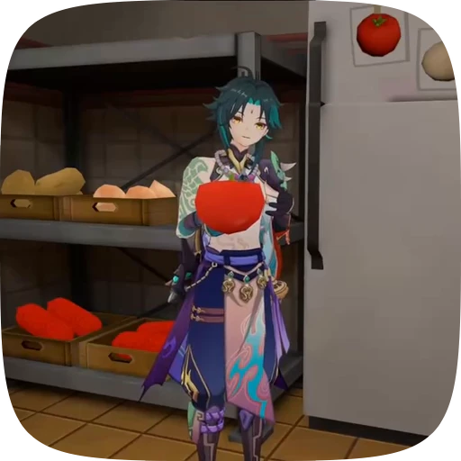 😎 Стикер «Cooking with Xiao» для Telegram