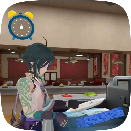 🧽 Стикер «Cooking with Xiao» для Telegram
