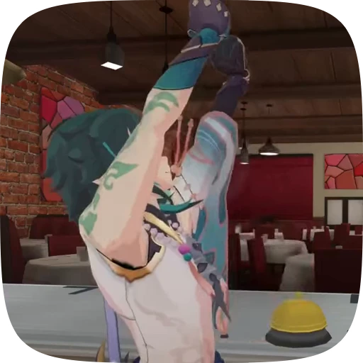 🥳 Стикер «Cooking with Xiao» для Telegram