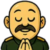 🙏 Эмодзи «Добрый адмирал» для Telegram