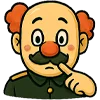 🤡 Эмодзи «Добрый адмирал» для Telegram
