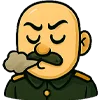 😮‍💨 Эмодзи «Добрый адмирал» для Telegram