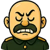 🤬 Эмодзи «Добрый адмирал» для Telegram