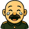 😂 Эмодзи «Добрый адмирал» для Telegram