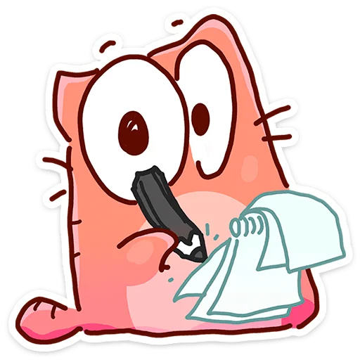 ⭐ Стикер «Кот Топчик» для Telegram