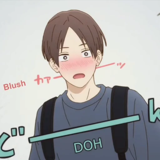 😳 Стикер «Cool Doji Danshi» для Telegram