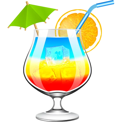 🍹 Стикер «Soda-Juice-Shakes» для Telegram