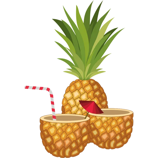🍍 Стикер «Soda-Juice-Shakes» для Telegram