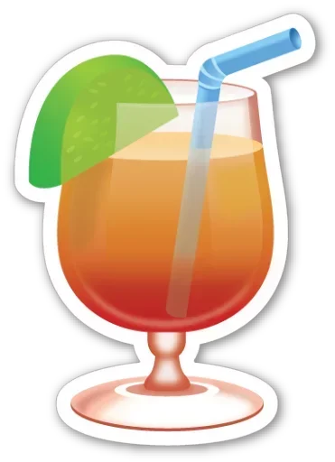 Стикерпак Soda-Juice-Shakes для Telegram