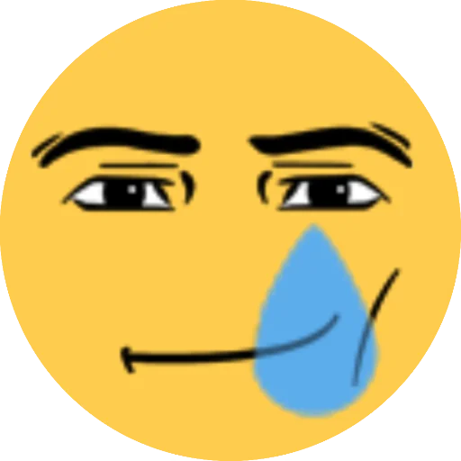 😢 Стикер «Cool Face» для Telegram