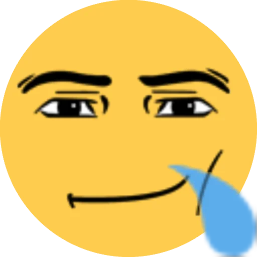 😪 Стикер «Cool Face» для Telegram