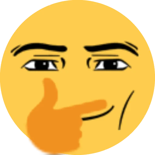 🤔 Стикер «Cool Face» для Telegram