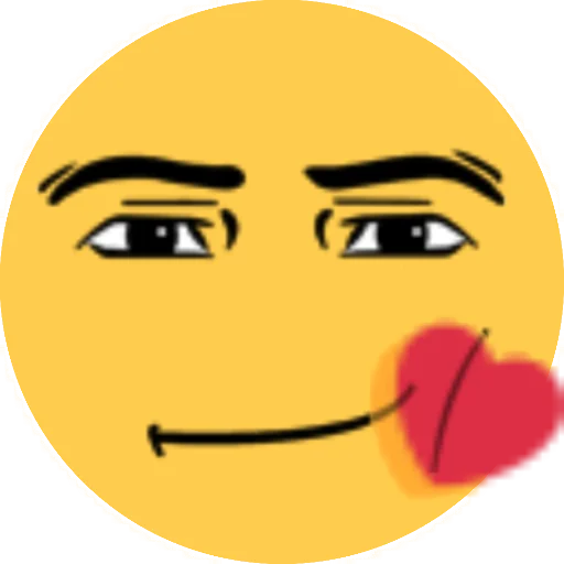 😘 Стикер «Cool Face» для Telegram