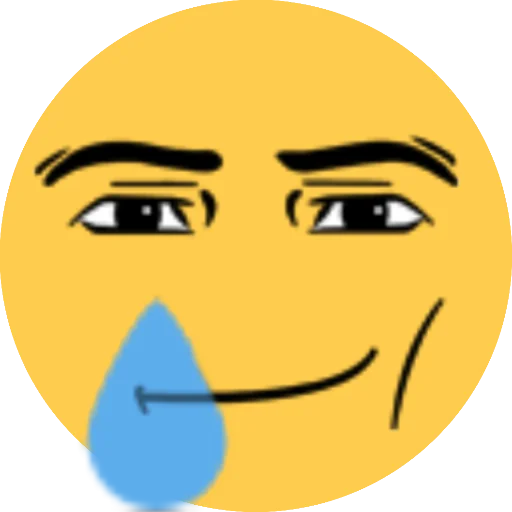 🥲 Стикер «Cool Face» для Telegram
