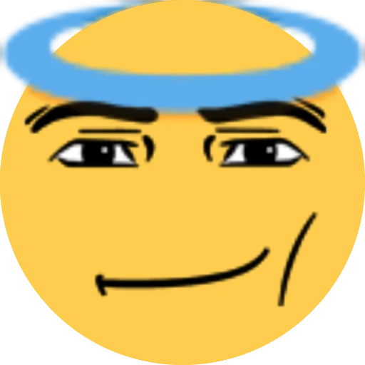 😇 Стикер «Cool Face» для Telegram