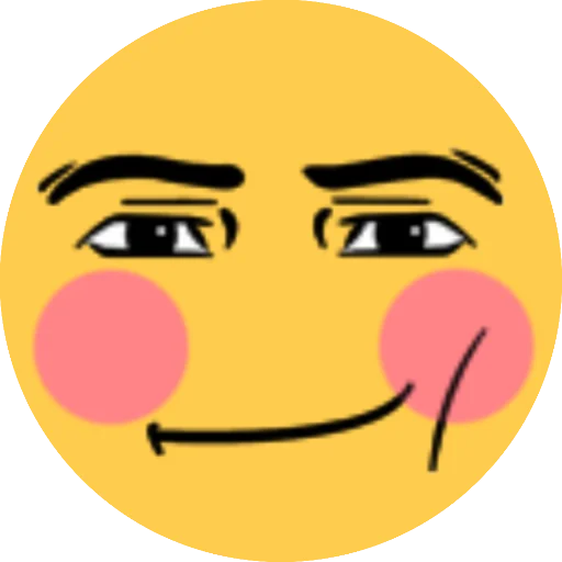 😊 Стикер «Cool Face» для Telegram