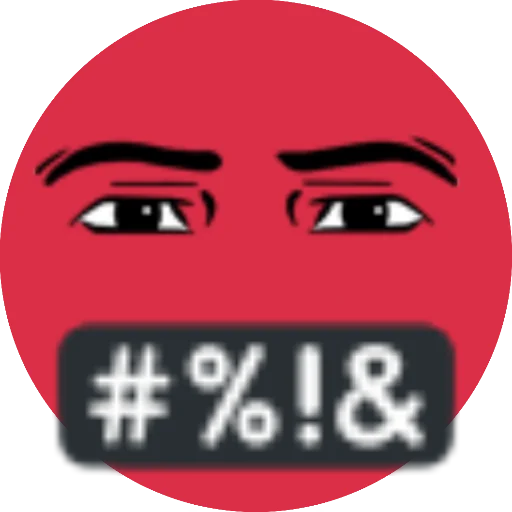 🤬 Стикер «Cool Face» для Telegram