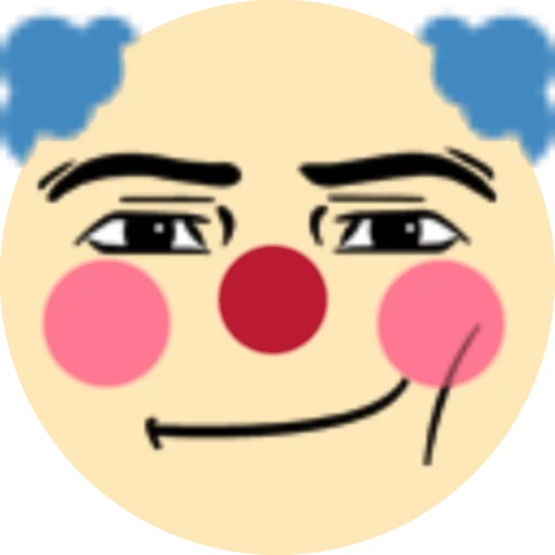 🤡 Стикер «Cool Face» для Telegram
