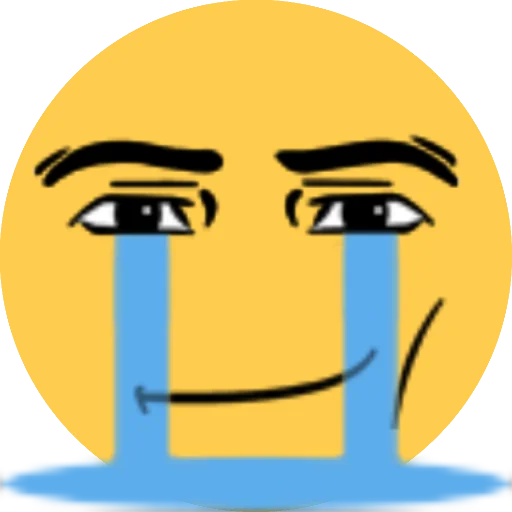 😭 Стикер «Cool Face» для Telegram