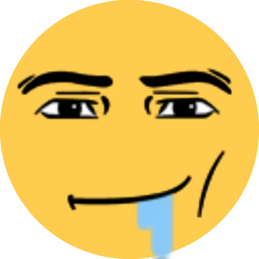 🤤 Стикер «Cool Face» для Telegram