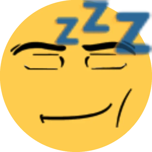😴 Стикер «Cool Face» для Telegram