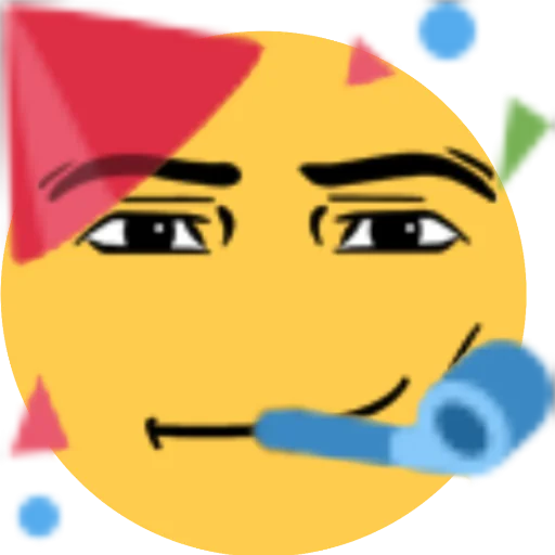 🥳 Стикер «Cool Face» для Telegram